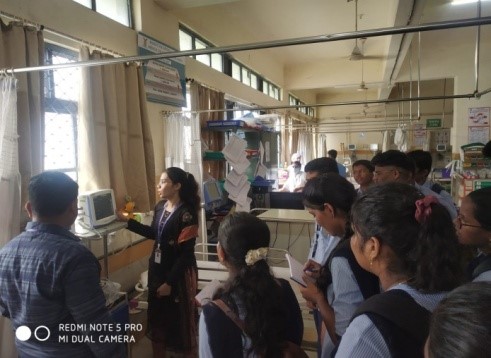 Hospital Visit@ ICU and OTDepartment, BhartiVidyapeeth Medical College and Hospital, Sangli