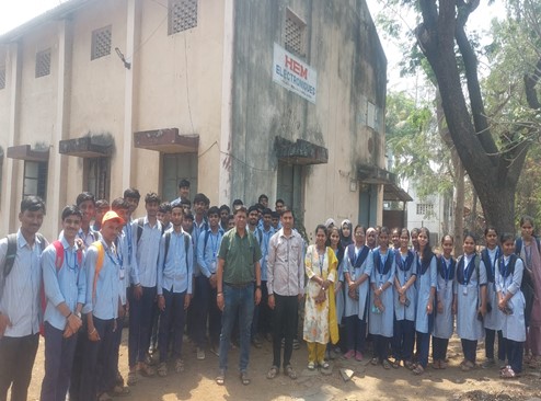 Industrial Visit @ Hem Electronics, Pvt, Ltd, Miraj